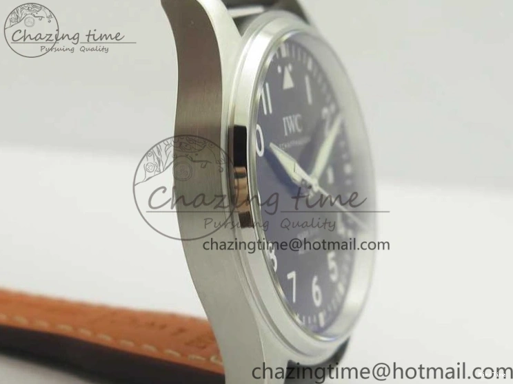 MIROTIME 0310 Practical MARK XVIII ANTOINE DE SAINT EXUPÉRY IW327003 SS MKS 1:1 Best Edition on Brown Leather MIYOTA 7193